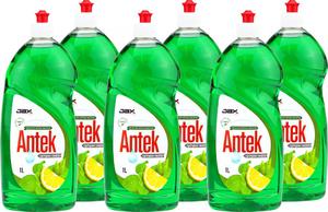 ANTEK 1L x 6 - Pyn do mycia naczy, do zmywania czyszczenia naczy i przyborw kuchennych, rodek do mycia naczy ANTEK 1L x 6 - Pyn do mycia naczy, do zmywania czyszczenia naczy i przyborw kuchennych, rodek do mycia naczy - 2868093628