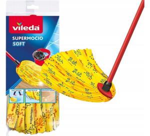 VILEDA mop paskowy SuperMocio Soft + kij - 2878349772