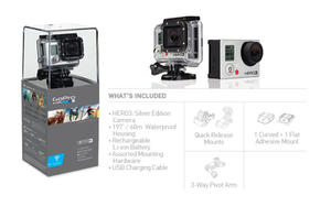 GoPro HERO3: Silver Edition