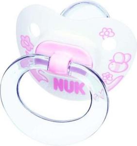 NUK Baby Rose silikonowy smoczek uspokajajcy 6-18m - 2832228704