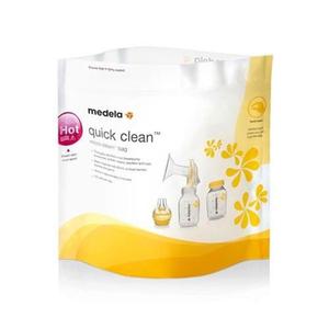 Medela - torebki Quick Clean do dezynfekcji w kuchence mikrofalowej, 5szt. - 2832228725