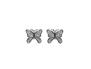 Kolczyki motylki z cyrkoniami YES VERONA - 2848155689