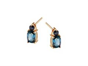 Kolczyki London blue topaz i szafiry YES VERONA - 2876292340