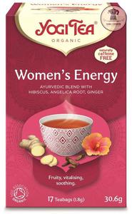 HERBATKA DLA KOBIET - ENERGIA (WOMEN'S ENERGY) BIO (17 x 1,8 g) 30,6 g - YOGI TEA - 2875380991