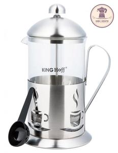 ZAPARZACZ DO KAWY I HERBATY Z DOCISKIEM FRENCH PRESS 600 ml - KiNGHOFF - 2877747327