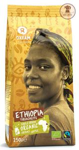 Kawa BIO Mielona Arabica 100 % Yirgacheffe Etiopia Fair Trade 250 g - OXFAM - 2875381049