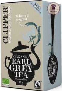 HERBATA CZARNA EARL GREY FAIR TRADE BIO (20 x 2 g) 40 g - CLIPPER - 2878151629