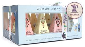 KOLEKCJA HERBATEK OWOCOWO - ZIOOWYCH BIO PIRAMIDKI (YOUR WELLNESS - 6 SMAKW) (12 x 2 g) 24 g - ENGLISH TEA SHOP - 2877271410