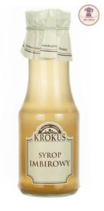 SYROP DO DO KAWY I HERBATY IMBIROWY BEZGLUTENOWY 355 g (280 ml) - KROKUS - 2876353511