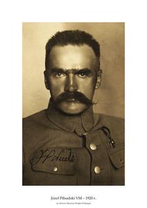 Plakat A3 - Jzef Pisudski  - 2843486599