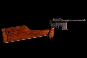 REPLIKA PISTOLETU MAUSER C-96 Z DREWNIAN KOLB 1025 - 2861216784