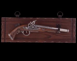 Woski pistolet skakowy z drewnian zawieszk k1094-106 - 2861217388