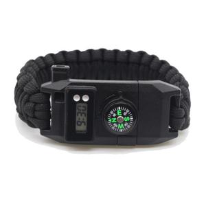 ZEGAREK BRANSOLETKA SURVIVALOWA NIEZBDNIK PARACORD 7W1 CY-PB03 - 2861217953