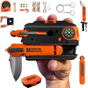 Zestaw Przetrwania Multitool Survivalowy 27w1 Niezbdnik JJH - 2864606493