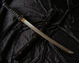 PROF JAPOSKI MIECZ WAKIZASHI KRTSZA KATANA TRENINGOWY STAL 1060 JOTS026W - 2878093572