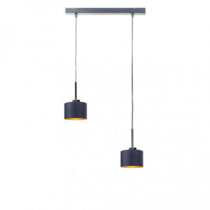 Okrga lampa wiszca nad st na srebrnym stelau - EX430-Montani - 5 kolorw - 2860429628