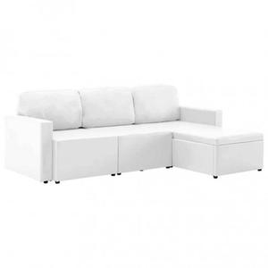 Rozkadana sofa moduowa biaa - Lanpara 4Q - 2878421439