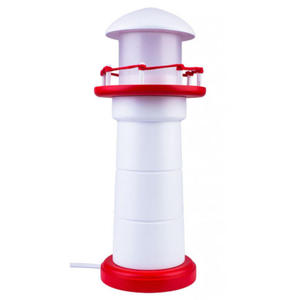 Biao-czerwona lampka LED na biurko latarnia - S186-Dinos - 2865446538