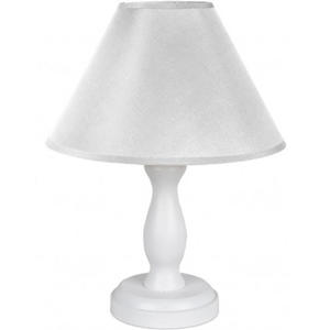 Biaa lampka nocna dziecica drewniana - S193-Kadex - 2865446589