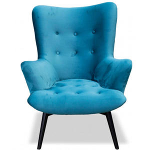 Skandynawski fotel pikowany - Zernes 2X 40 kolorw - 2865963932