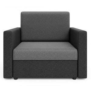 Sofa amerykanka szary + grafit - Dayton 3X - 2871871086