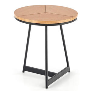 Okrgy loftowy stolik kawowy w kolorze db naturalny - Exa 4X - 2878279020