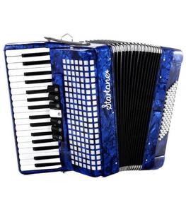 Akordeon klawiszowy Startone Piano Accordion 72 Niebieski - 2861312475