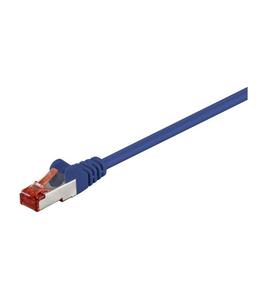 Kabel Patchcord CAT 6 S/FTP PIMF RJ45/RJ45 3m niebieski - 2835580782