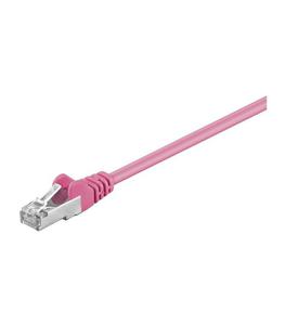 Kabel Patchcord CAT 5e SF/UTP RJ45/RJ45 3m purpurowy