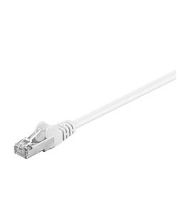 Kabel Patchcord Cat 5e F/UTP RJ45/RJ45 3m biaÃÂy