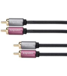 Kabel 2RCA-2RCA 3.0m Kruger&Matz - 2861314561