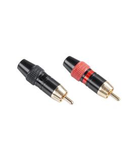 Wtyk RCA metalowy HD-290 - 2861314649