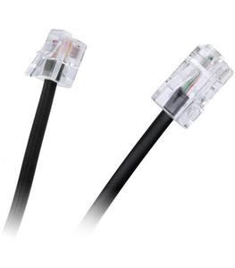 Kabel 8P4C - 6P4C, 3m, czarny - 2861315174