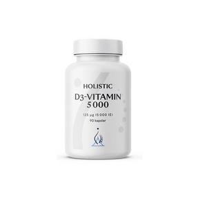 Witamina D3 5000 cholekalcyferol Holistic bardzo dua dawka Witaminy D3 - 90 tabl - 2822178298