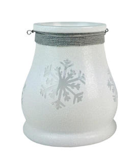 Lampion White Snowflake 16x16x18cm - 2842619395