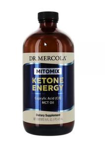 Kwas kaprylowy - Ketone Energy MCT (dr Mercola) Oil (473 ml) - suplement diety - 2850303739