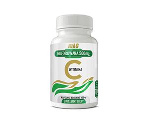 mAG Witamina C buforowana 500 mg - 100 kaps - 2862373317