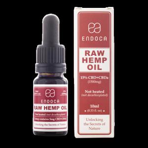 OLEJEK KONOPNY RAW 15% CBD+CBDA - ENDOCA - 2862373475