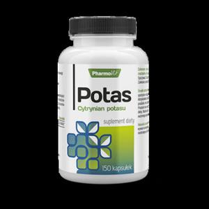 Potas cytrynian 150 kaps - 2862373527