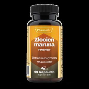 Zocie maruna Feverfew Ekstrakt standaryzowany 0,8% partenolidw 90 kaps | Classic Pharmovit - 2862373544