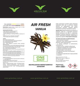 GREEN BAY - NEUTRALIZATOR ZAPACHW AIR FRESH VANILIA 600ml - 2862374010