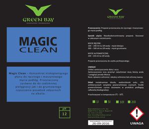 GREEN BAY - MAGIC CLEAN - PYN DO MYCIA PODG I MOCNO ZABRUDZONYCH POWIERZCHNI (KONCENTRAT) 1L - 20L - 2862374017