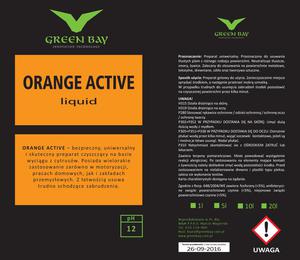 GREEN BAY ORANGE ACTIVE SPRAY - AKTYWNA PIANA SPRAY 400ML - 2862374033