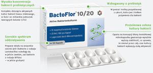 BactoFlor 10/20 - probiotyk 30 -100 kpas - 2862374462