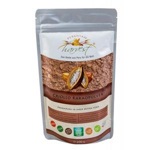 Przepyszne Kakao Criollo w proszku ekologiczne Bio kakao z Peru najzdrowsze Kakao Criollo Eko - 2862374602
