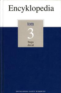 Encyklopedia Gazety Wyborczej -Tom 3 - 2822175848