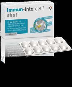 Immun-Intercell, witamina C, cynk, selen, witamina D, 10 szczepw bakterii - 20 kapsuek - 2876883101