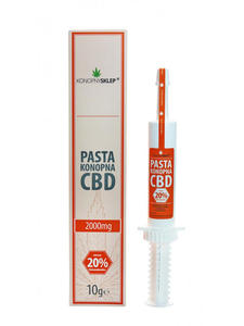 PASTA KONOPNA 20% CBD 10G 2000mg - 2876883165