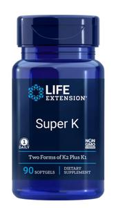 Super K (witamina K) LifeExtension -90 kaps - 2877701841