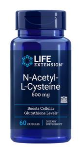 NAC N-acetylo-L-cysteina LifeExtension 600 mg (60 kapsuek) - 2877701842